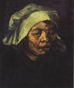 Vincent Van Gogh, Head of a Peasant Woman with White Cap (nn04)